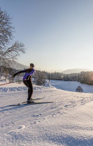 Cross-country skiing winter holidays Austria Leogang