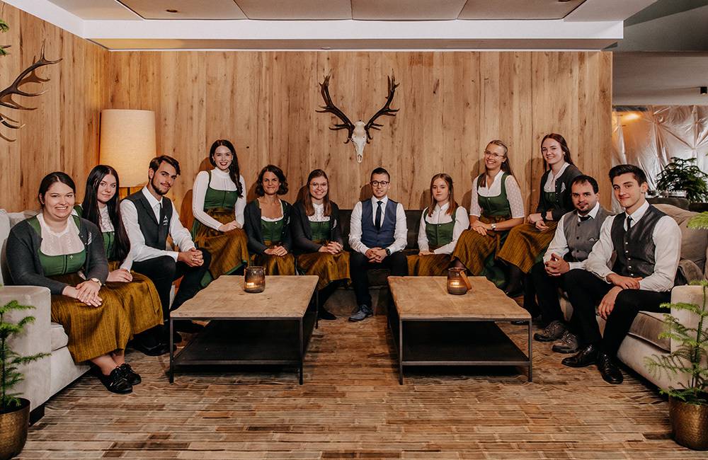 Mitarbeiter des Naturhotel Forsthofgut