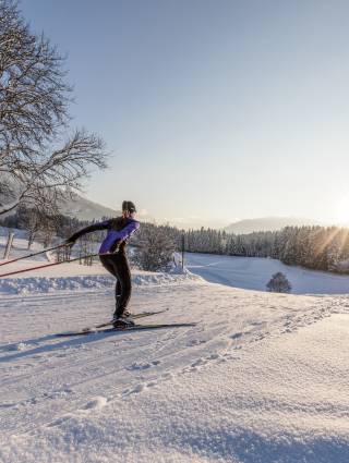 Cross-country skiing winter holidays Austria Leogang