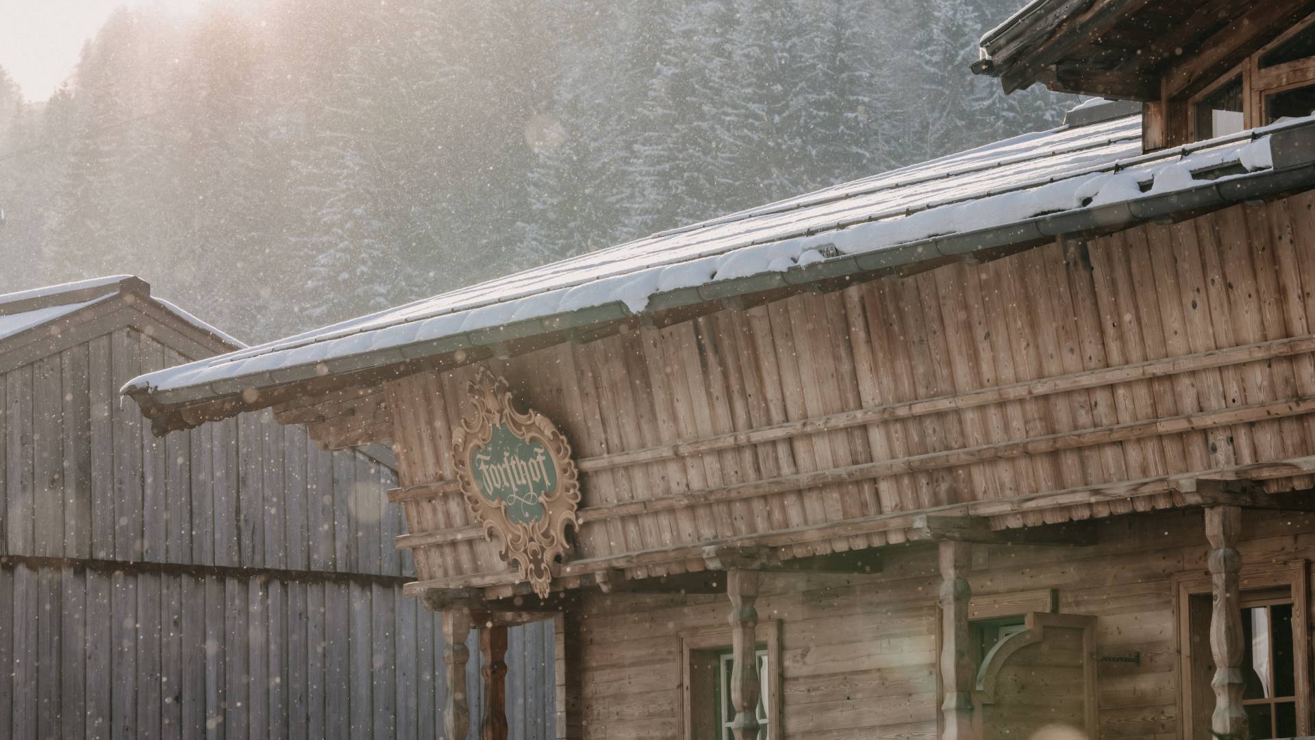 Winteransicht Forsthofgut